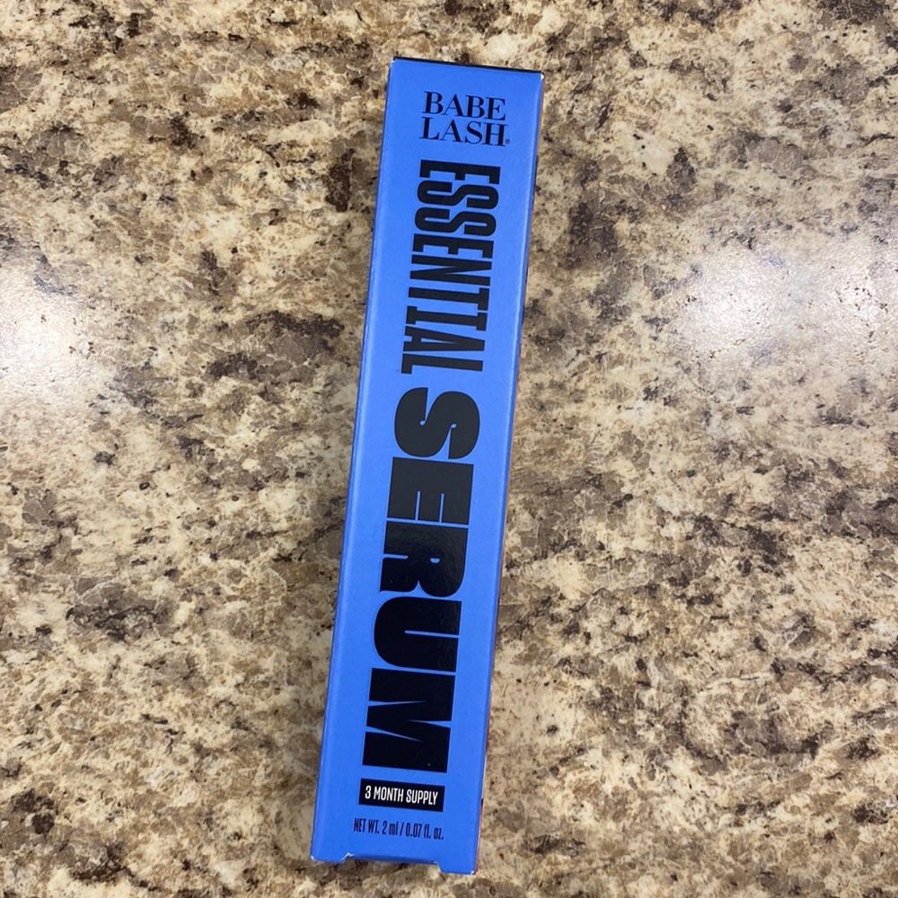 Babe lash serum never opened